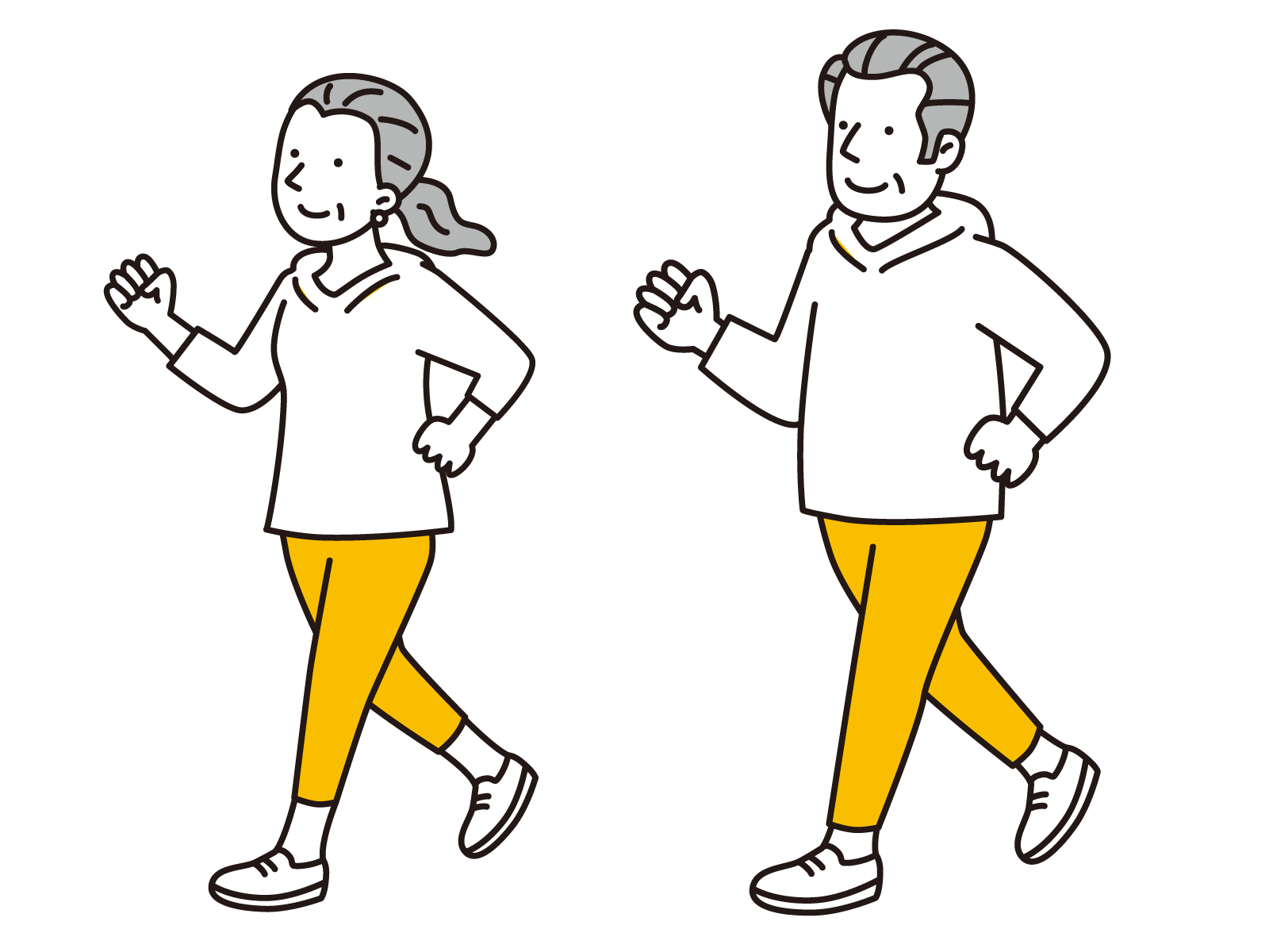 ジョギング イラスト